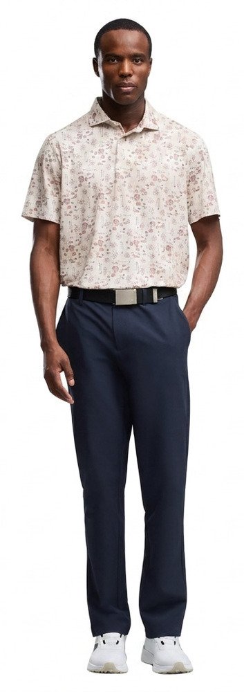 Puma Cloudspun Coastal Claret men's polo, birch