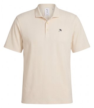 Puma X Arnold Palmer Jacquard men's polo, alpine snow