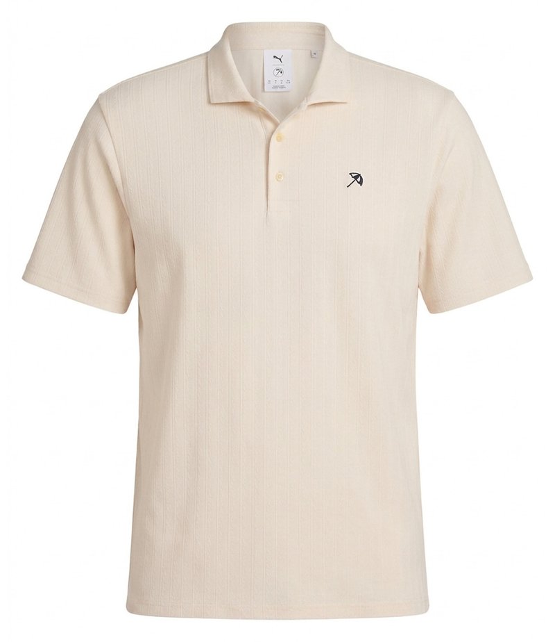 Puma X Arnold Palmer Jacquard men's polo, alpine snow