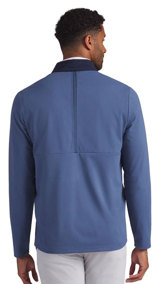 Puma Cloudspun Tech Hybrid 1/2-Zip men's sweatshirt, deep navy