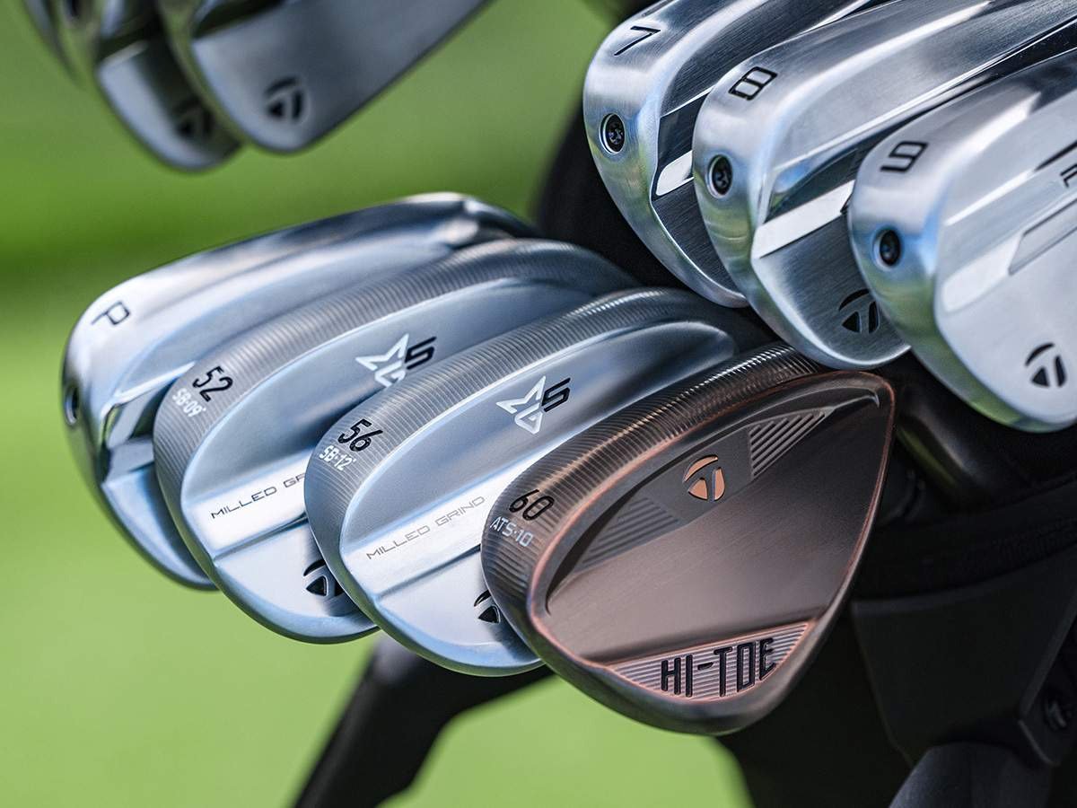 TaylorMade Hi-Toe 5 Aged Copper men's wedge, steel