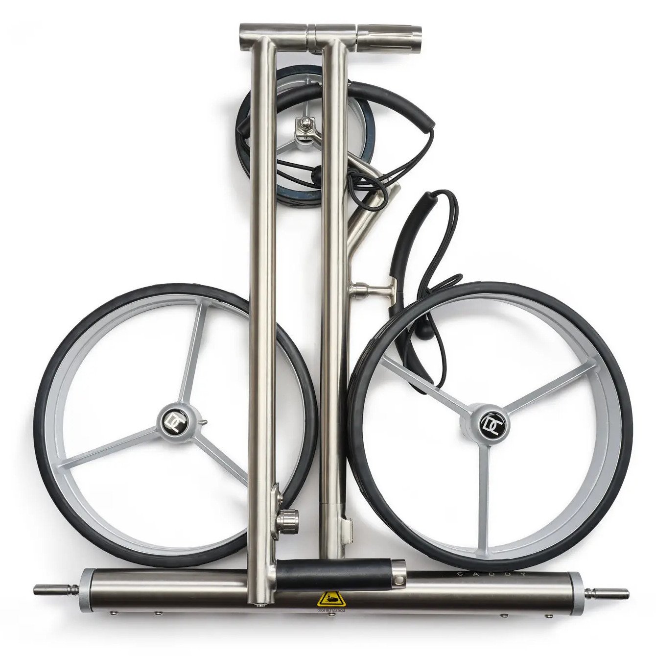 Davies Caddy Premium M Brush DHC electric trolley, silver