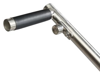Davies Caddy Premium S Brush DHC electric trolley, silver