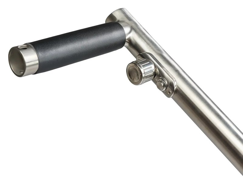 Davies Caddy Premium S Brush DHC electric trolley, silver