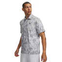 Under Armour Playoff 3.0 Printed men's polo, grey