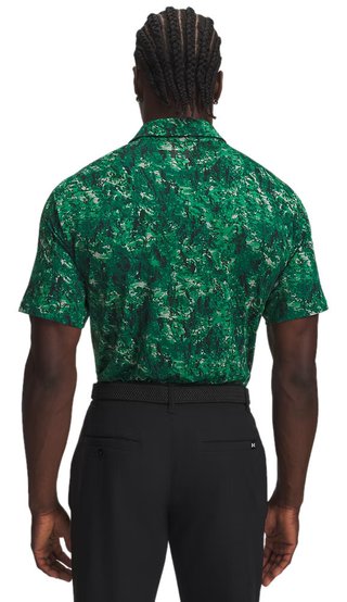 Under Armour Playoff 3.0 Printed men's polo, green