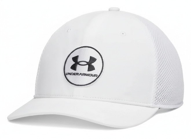 Under Armour Iso-Chill Drive Low STR men's cap, white