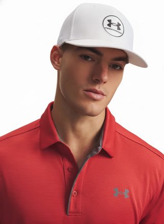 Under Armour Iso-Chill Drive Low STR men's cap, white