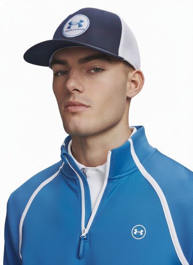 Under Armour Iso-Chill Drive Low STR men's cap, blue