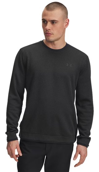 Under Armour Fleece Crew men's sweater, black