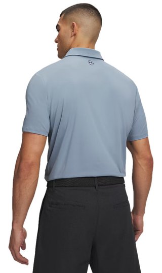 Under Armour ArmourDry men's polo, blue wind/midnight navy