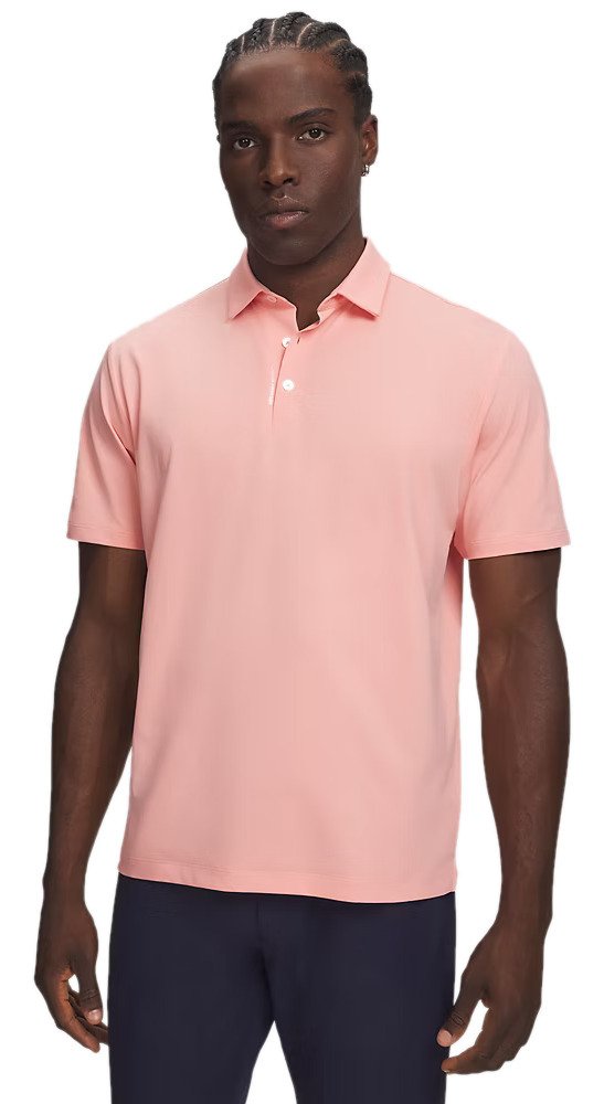 Under Armour ArmourDry men's polo, pink