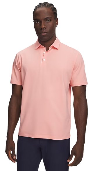 Under Armour ArmourDry men's polo, pink