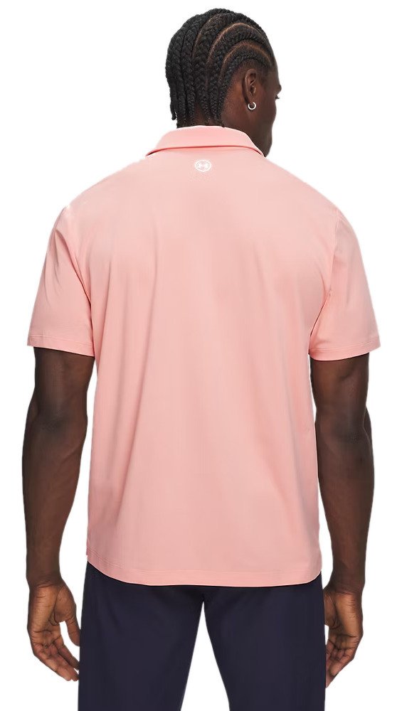 Under Armour ArmourDry men's polo, pink