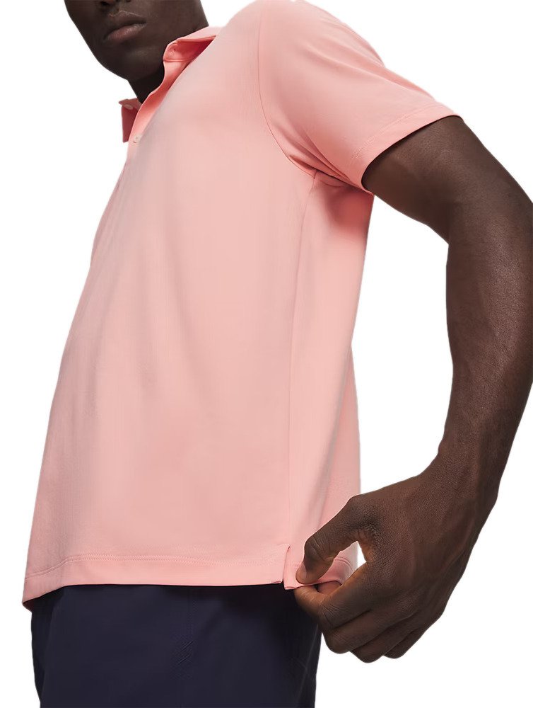 Under Armour ArmourDry men's polo, pink