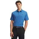 Under Armour Matchplay men's polo, aegean blue/academy