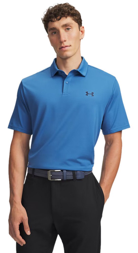 Under Armour Matchplay men's polo, aegean blue/academy