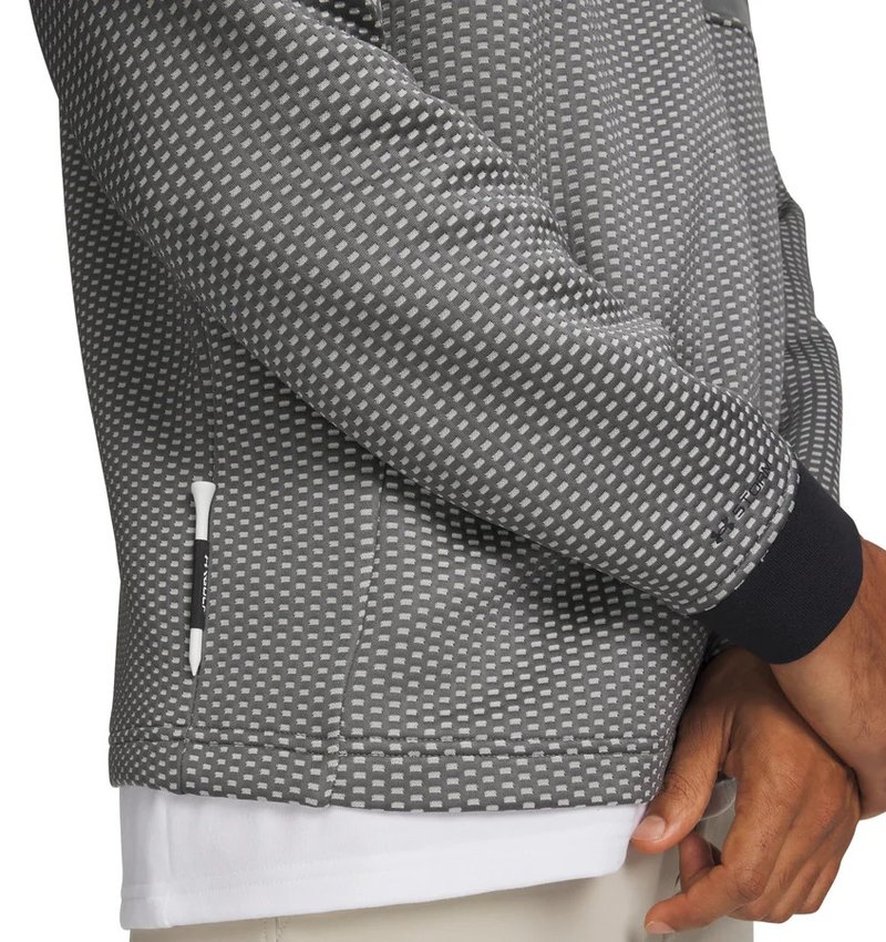 Under Armour Drive Pro Hybrid HZ men's jacket, clay green/white