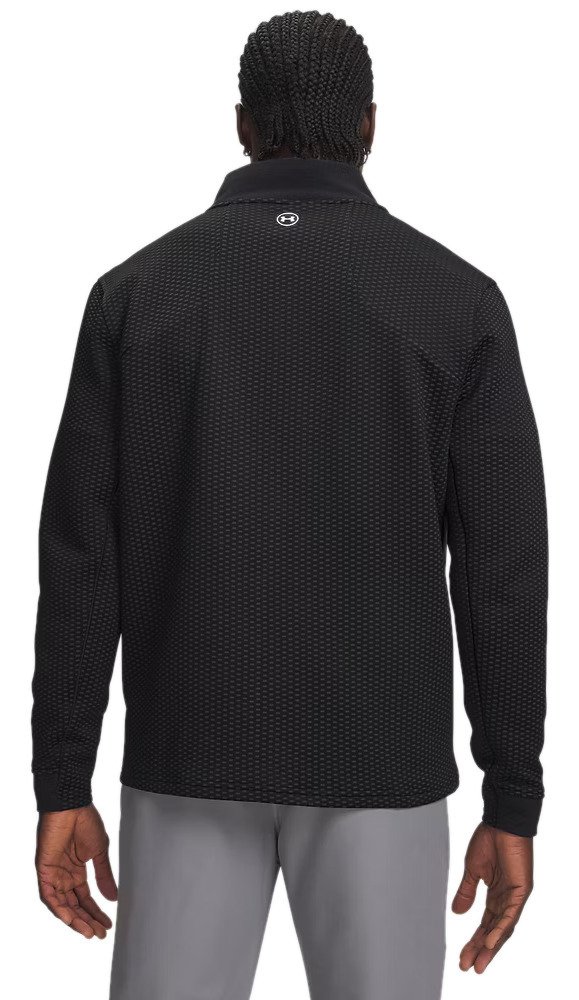 Under Armour Drive Pro Hybrid FZ men's sweatshirt, black/white
