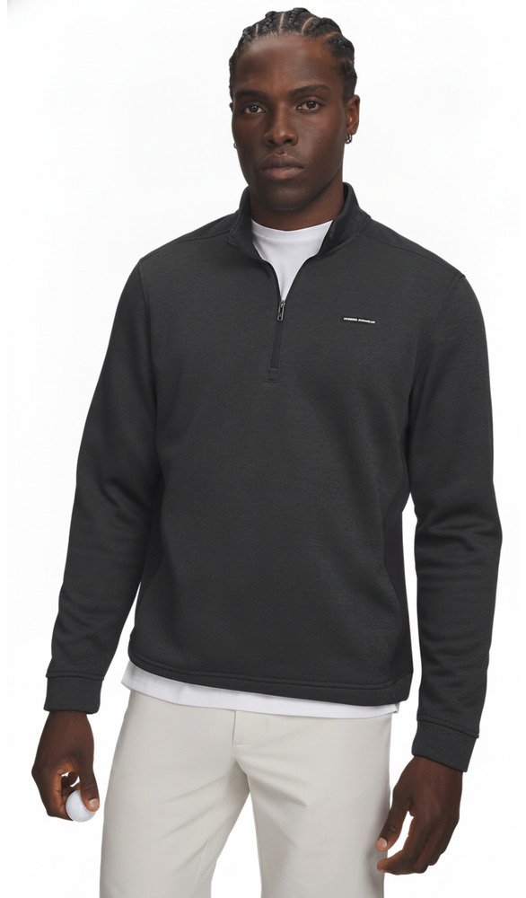 Under Armour Sweaterfleece Hybrid HZ men's sweatshirt, black
