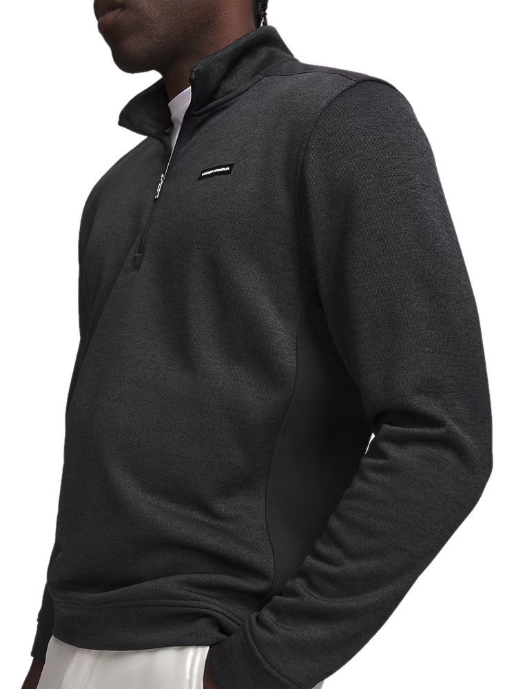 Under Armour Sweaterfleece Hybrid HZ men's sweatshirt, black