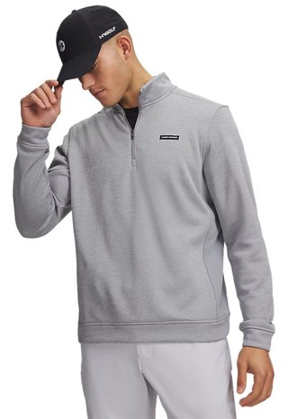 Under Armour Sweaterfleece Hybrid HZ men's sweatshirt, gray