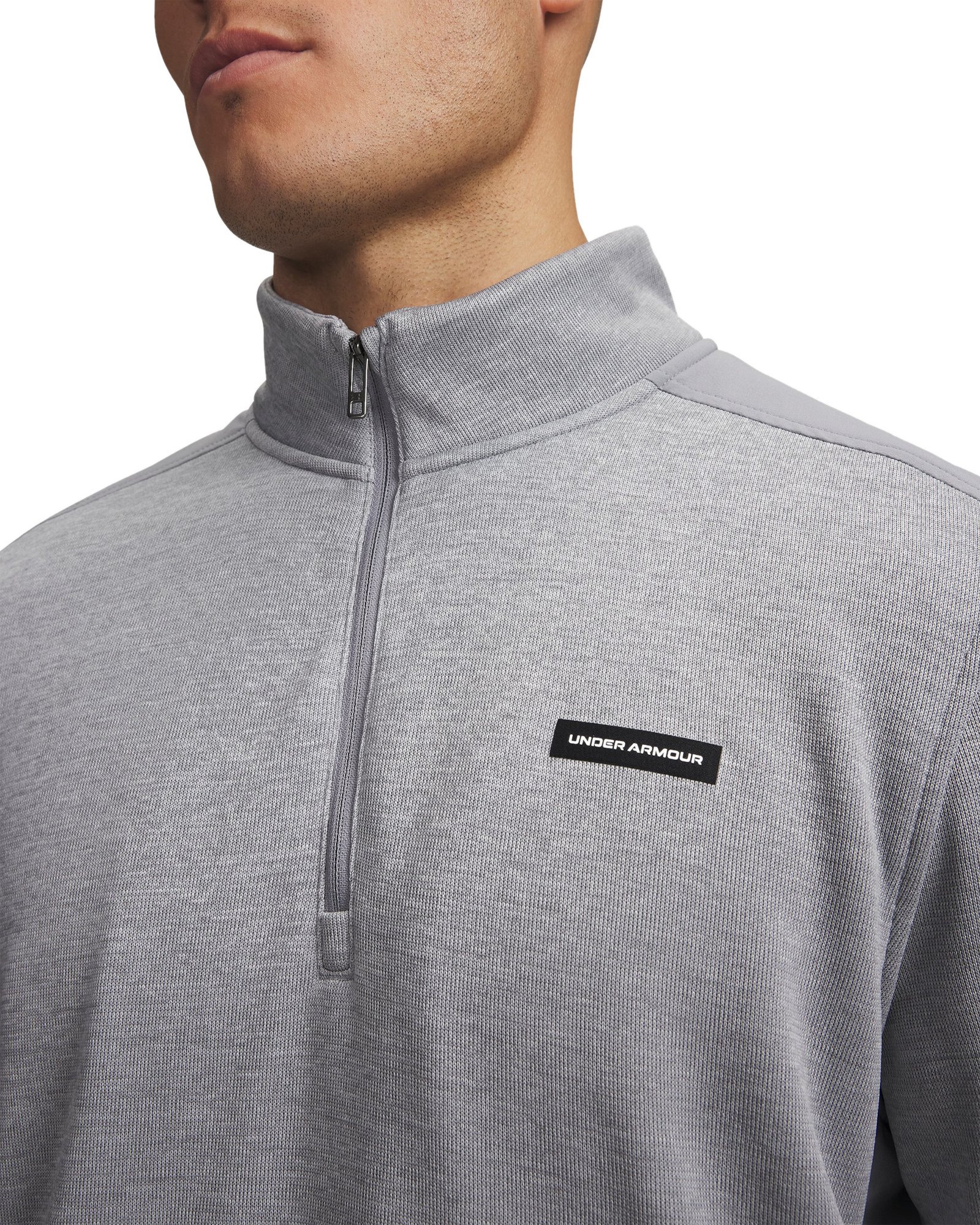 Under Armour Sweaterfleece Hybrid HZ men's sweatshirt, gray