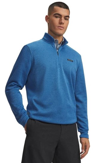 Under Armour Sweaterfleece Hybrid HZ men's sweatshirt, blue