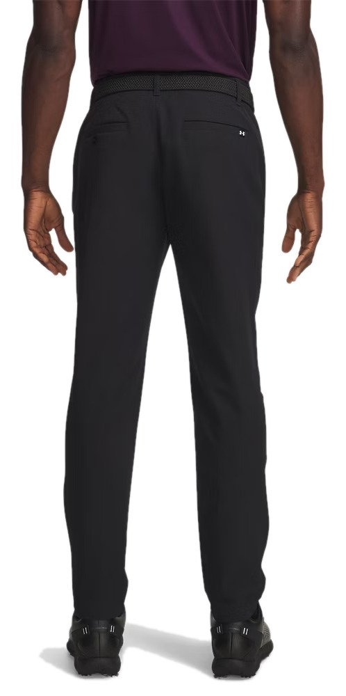 Under Armour Tech Tapered men's pants, black/white
