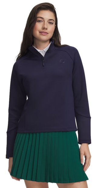 Under Armour UA Drive Midlayer 1/4 zip ladies sweatshirt, blue