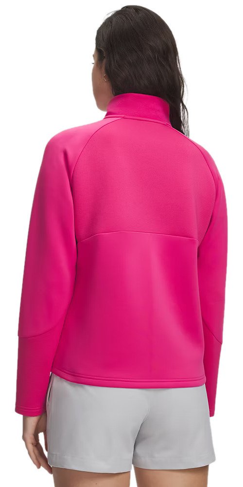 Under Armour UA Drive Midlayer 1/4 zip women's sweatshirt, pink