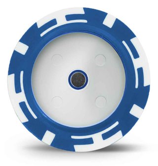 Masters Golf Poker Chip Disc Holder, blue