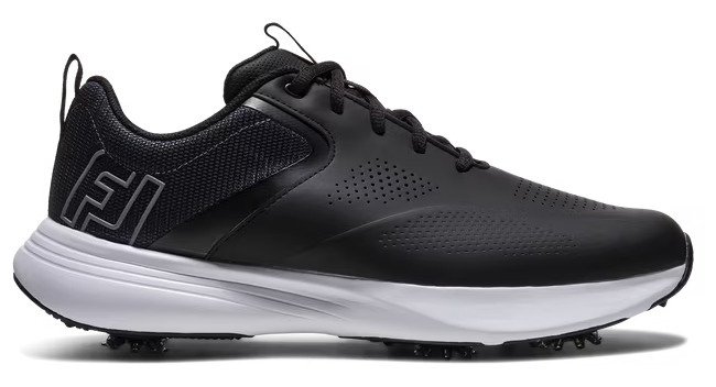 FootJoy Qualifier men's golf shoes, black/white/grey