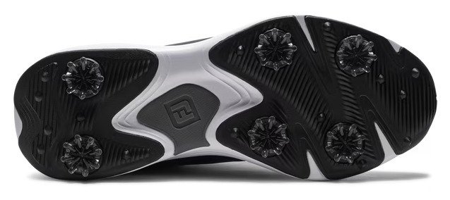 FootJoy Qualifier men's golf shoes, black/white/grey