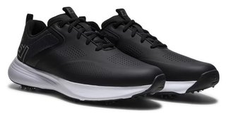 FootJoy Qualifier men's golf shoes, black/white/grey