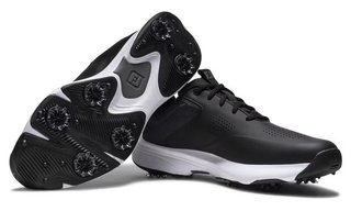 FootJoy Qualifier men's golf shoes, black/white/grey