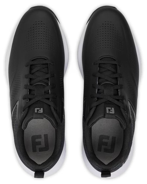 FootJoy Qualifier men's golf shoes, black/white/grey