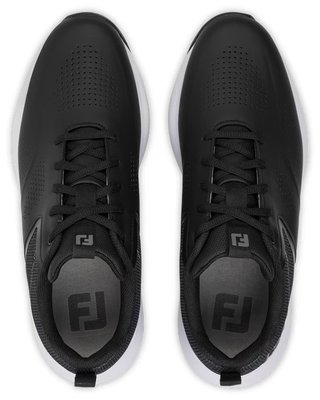 FootJoy Qualifier men's golf shoes, black/white/grey