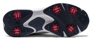 FootJoy Qualifier men's golf shoes, white/blue/red