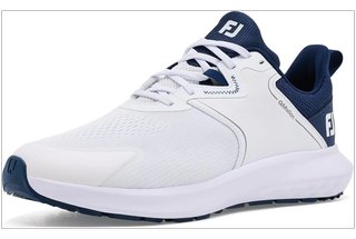 FootJoy Qmotion men's golf shoes, white/navy