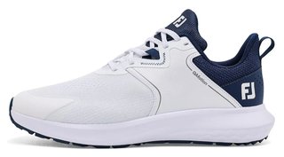 FootJoy Qmotion men's golf shoes, white/navy