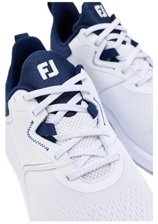 FootJoy Qmotion men's golf shoes, white/navy