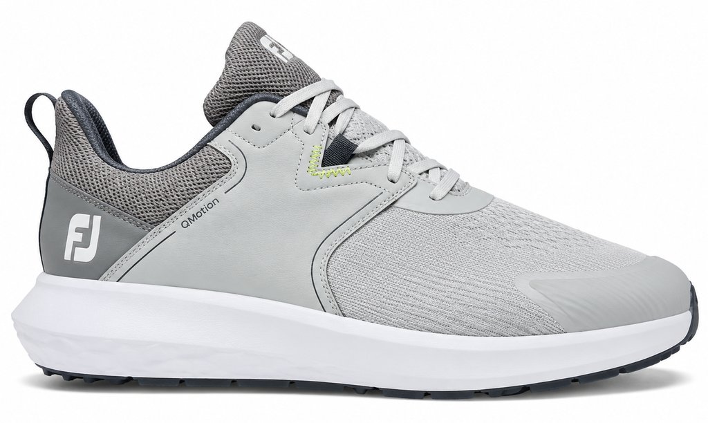 FootJoy Qmotion men's golf shoes, grey/charcoal