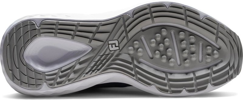 FootJoy Qmotion women's golf shoes, navy/blue/purple