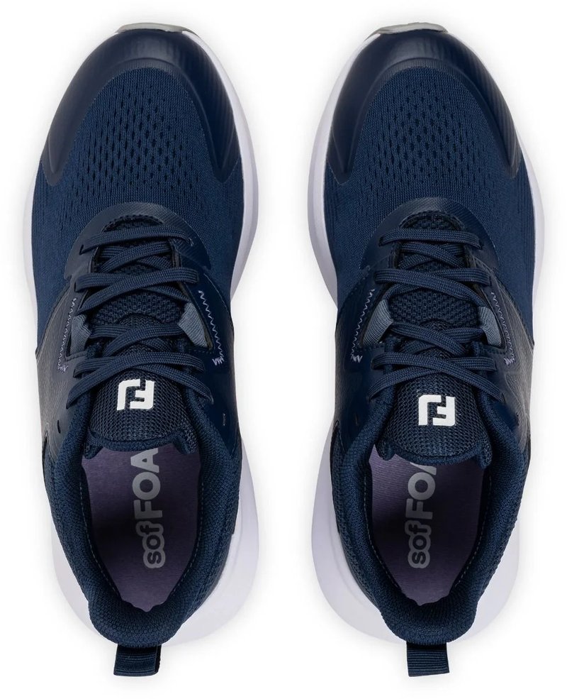 FootJoy Qmotion women's golf shoes, navy/blue/purple
