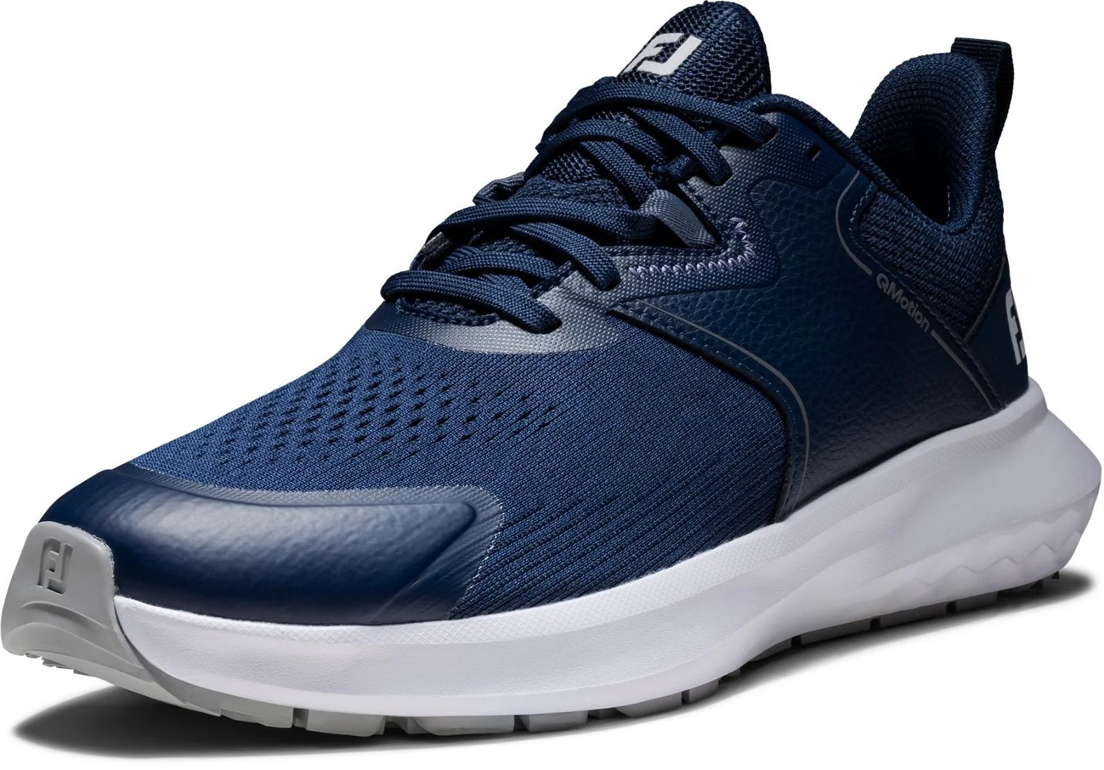 FootJoy Qmotion women's golf shoes, navy/blue/purple