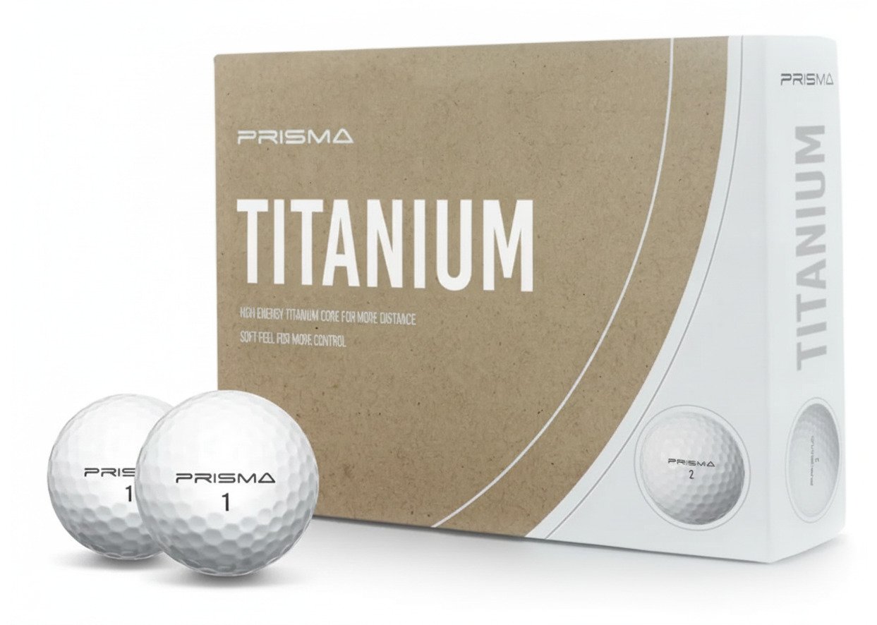 Masters Golf Prisma Titanium golf balls (12 balls)