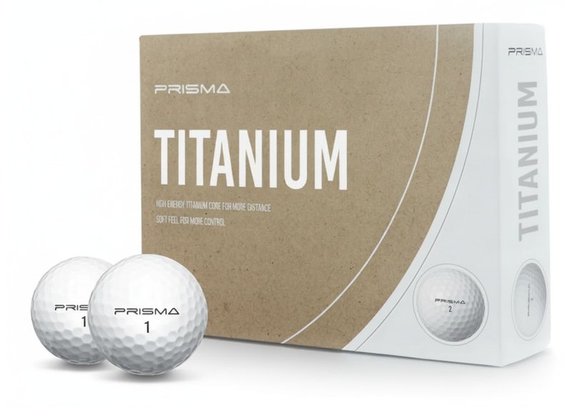 Masters Golf Prisma Titanium golf balls (12 balls)