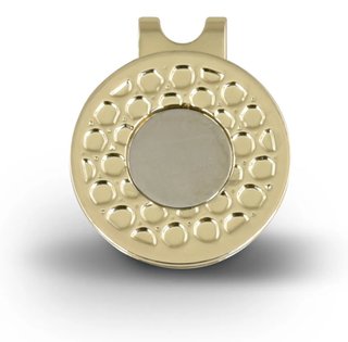 Masters Golf Deluxe Magnetic Hat Clip, gold
