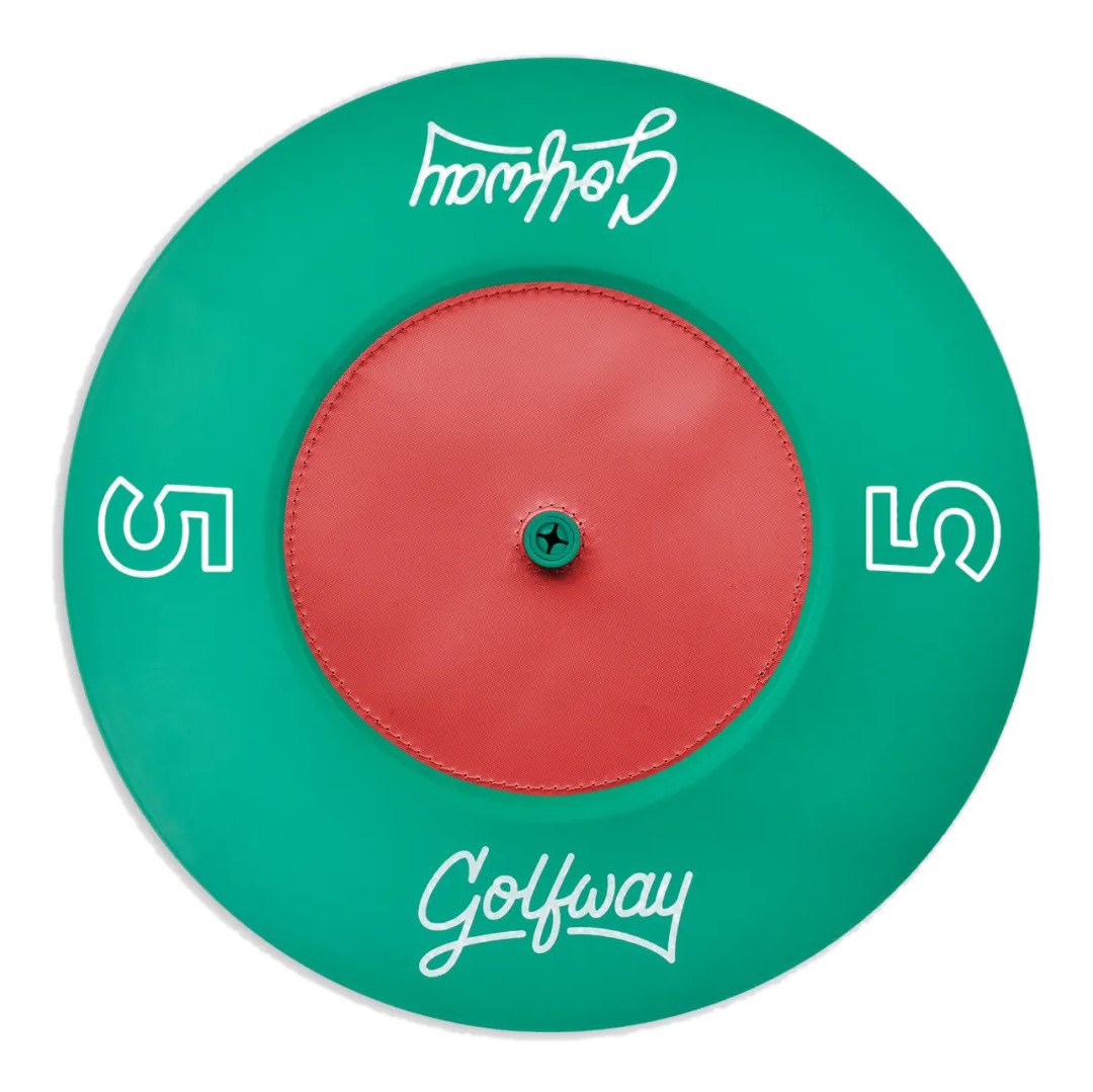 Masters Golf Golfway Play Hole Target, red